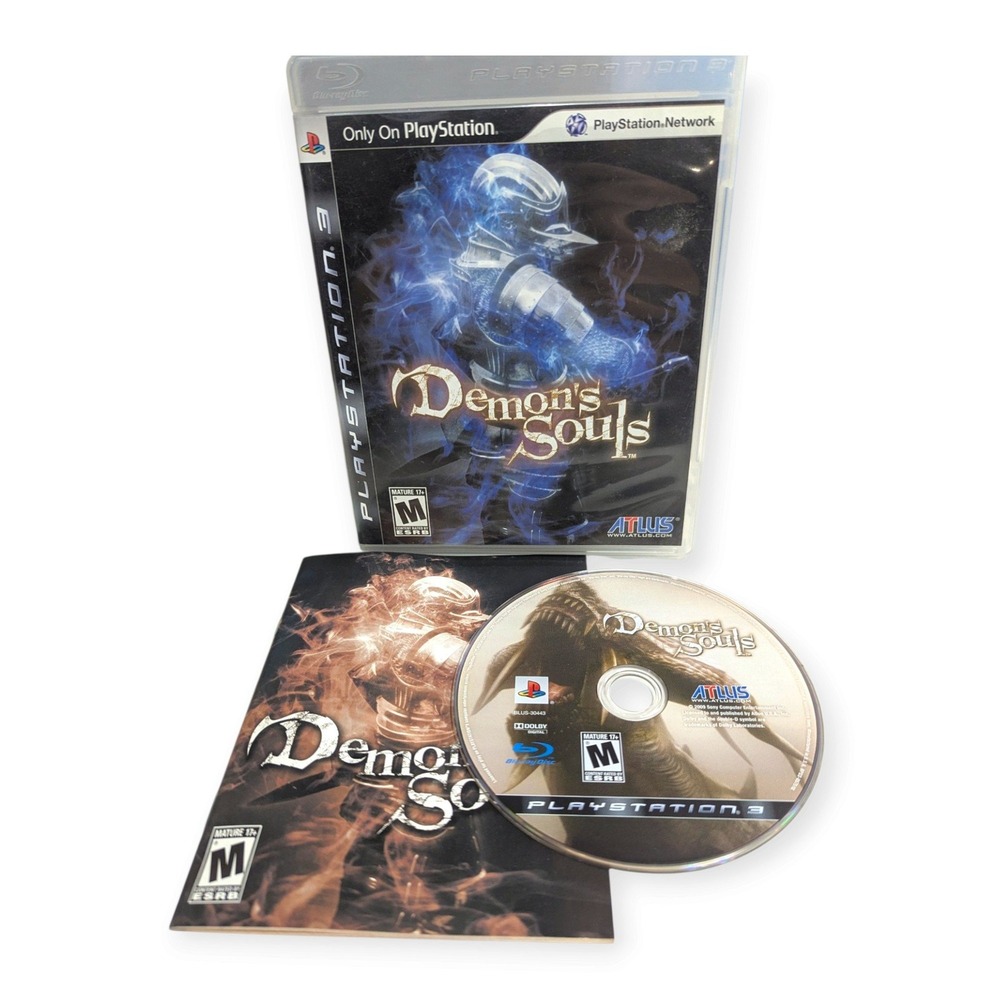 Demons Souls Sony PlayStation 3 PS3 Atlus Action RPG CIB Complete